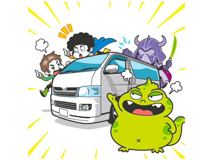 ハイエースバン