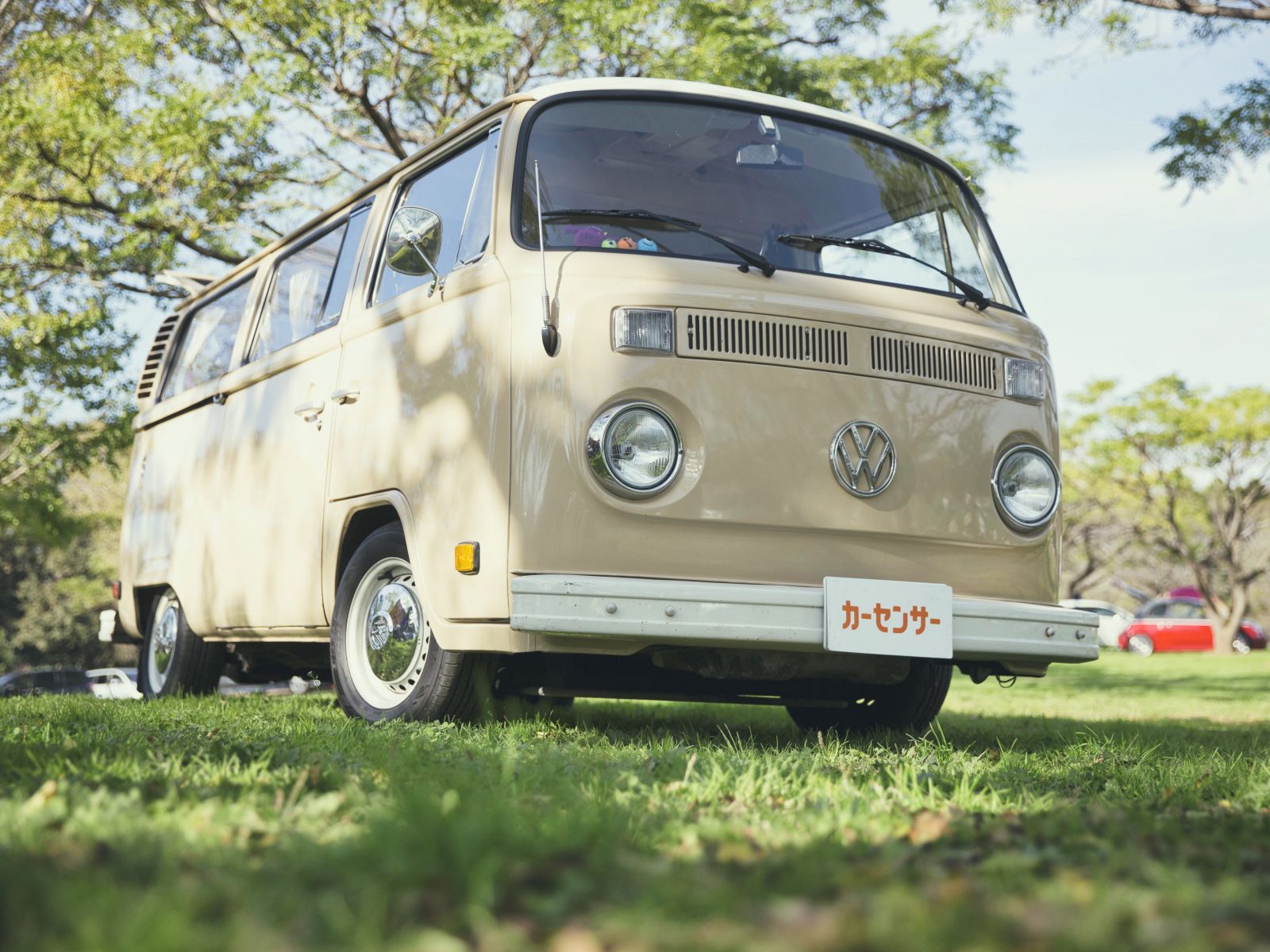 ▲近年は世界的にタイプ２が人気で、良質な中古車を入手するのは難しくなっている。鎌田さんによると、ボディの状態が一番重要だとか。パーツ類は供給量が多く、しかもそれほど高くないので、こまめな点検整備とていねいな運転を心がけていれば、維持は思ったほど難しくないそう
