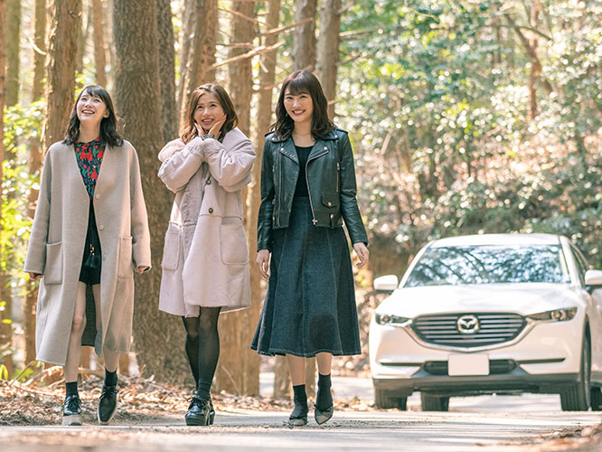 NMB48谷川愛梨が大段舞依、川上礼奈とドライブ！車内は大盛り上り｜Carsensor IN MY LIFE