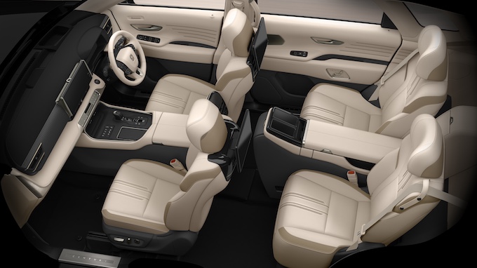 センチュリー SUV 内装