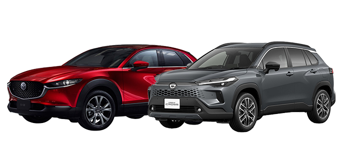 CX-30、カローラクロス